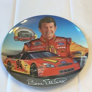 As art Collector Plate McDonald’s Bill Elliott 2000, made USA 🇺🇸